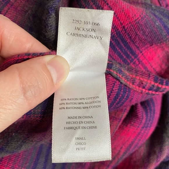 Rails Jackson Flannel Button Down Shirt - Picture 9 of 13